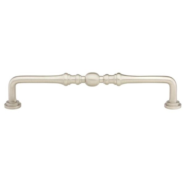 Patioplus 4 in. Center to Center Spindle Cabinet Pull, Satin Nickel PA1635137 - main
